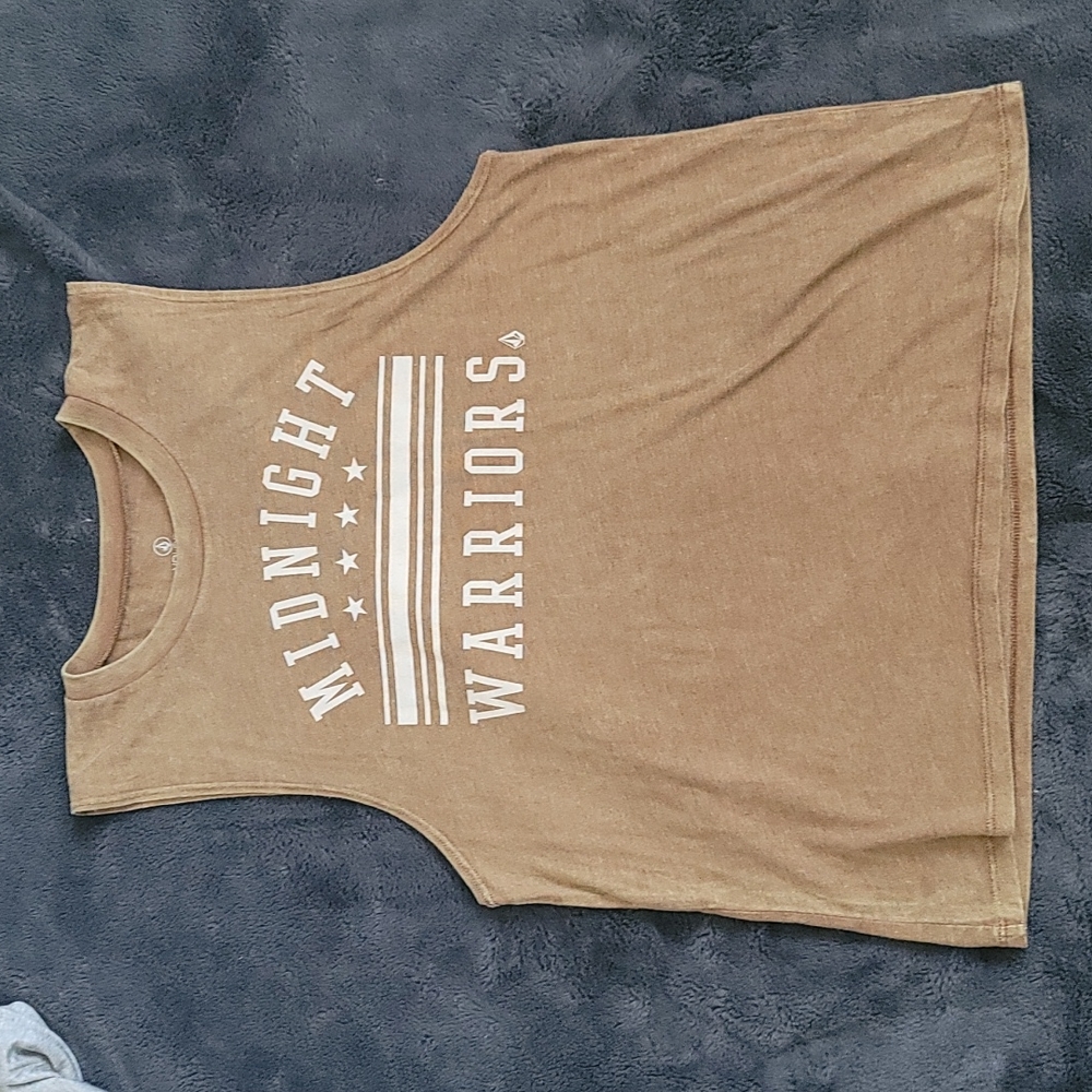 Volcom Light Brown Tank NWOT